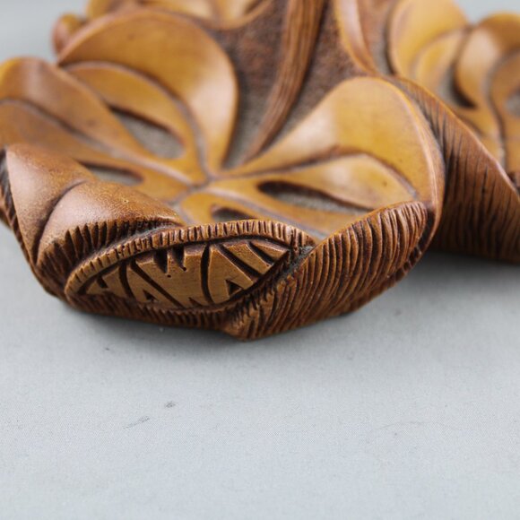 Vintage Coco Joe's Serving Tray - Made of Hapa Wood - Tree Stump Design - Picture 7 of 9